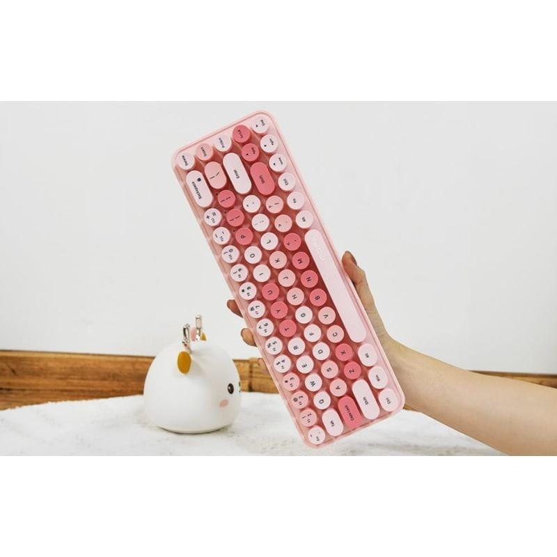 Teclado iBean Pro New Rosa con diseño ligero y compacto