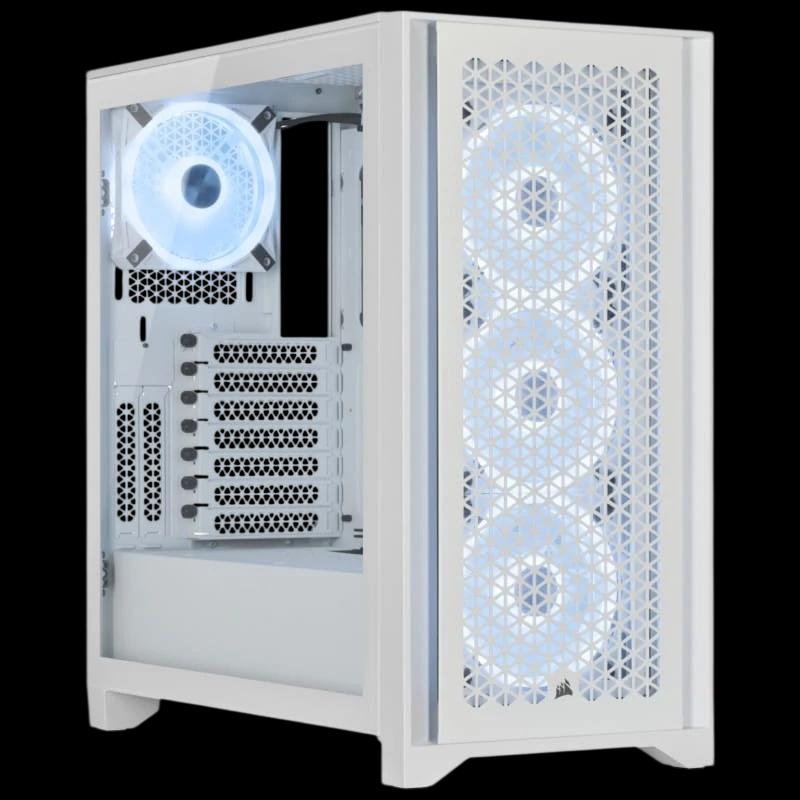 Corsair iCUE 4000D RGB Midi Tower Blanc