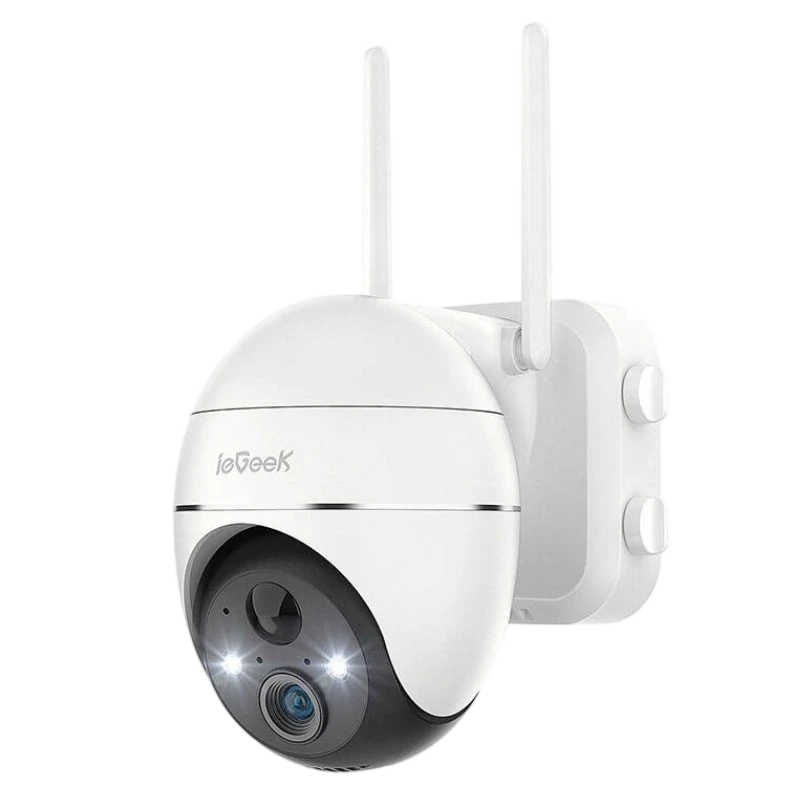 ieGeek ZS-GX1S 3MP/2K WiFi IP65 Blanco - Cámara de Seguridad Exterior