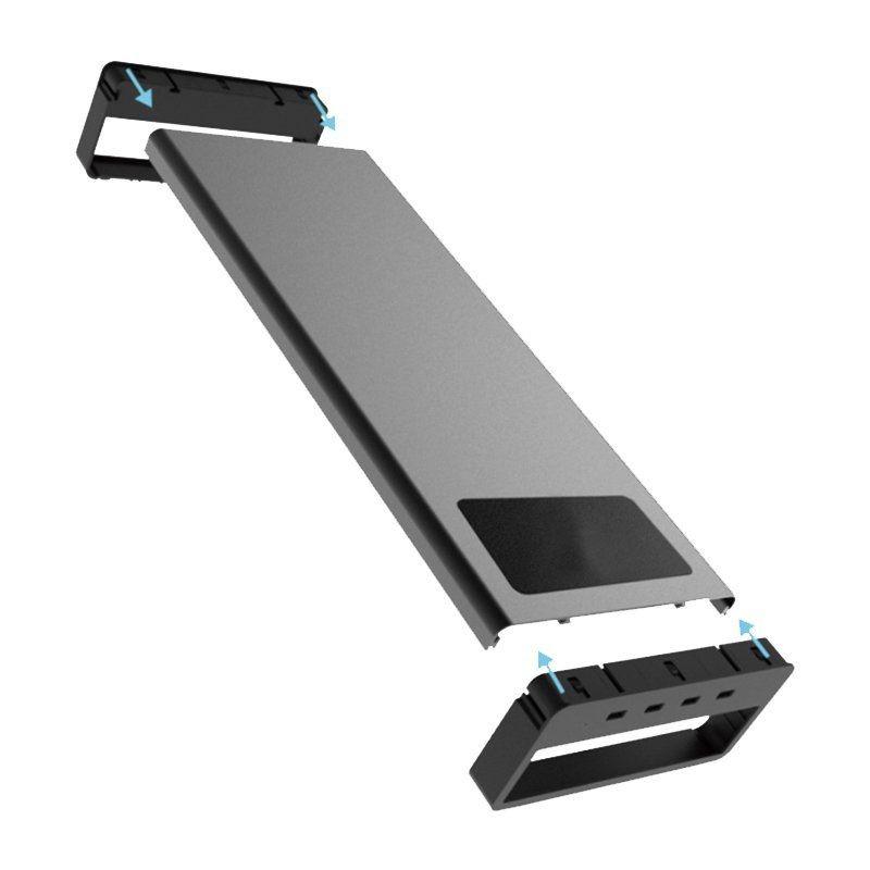 Desmontable Iggual IGG316900 Negro - Soporte para monitor