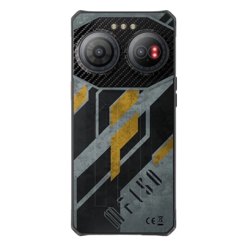 iiiF150 Air3 12GB/512GB Gris/Amarillo - Teléfono Móvil Rugged - vista trasera
