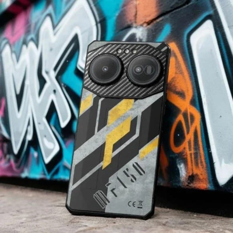 iiiF150 Air3 12GB/512GB Gris/Amarillo - Teléfono Móvil Rugged - detalles del diseño