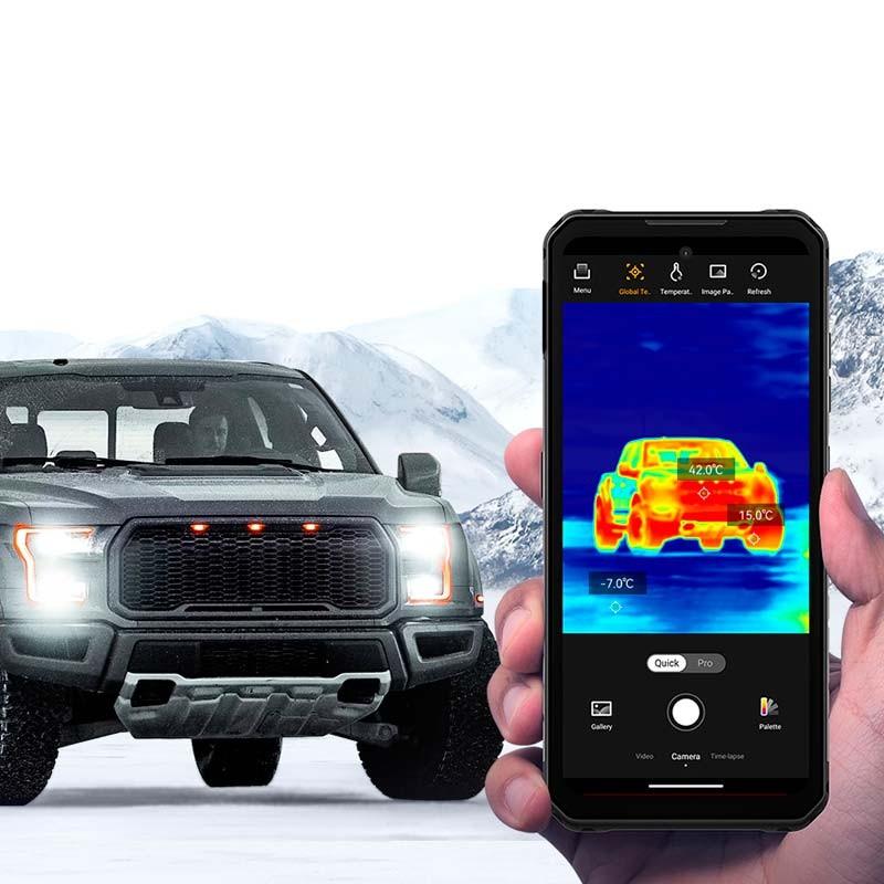 cámara térmica del Teléfono móvil iiiF150 Raptor 12GB/256GB Negro