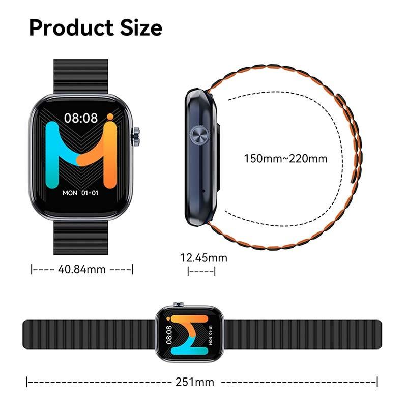 Imiki ST2 Azul con Correa Magnética - dimensiones