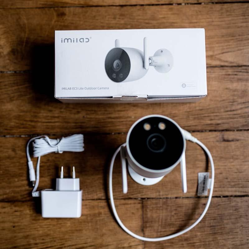 foto real de la Cámara de Seguridad IP Imilab EC3 Lite