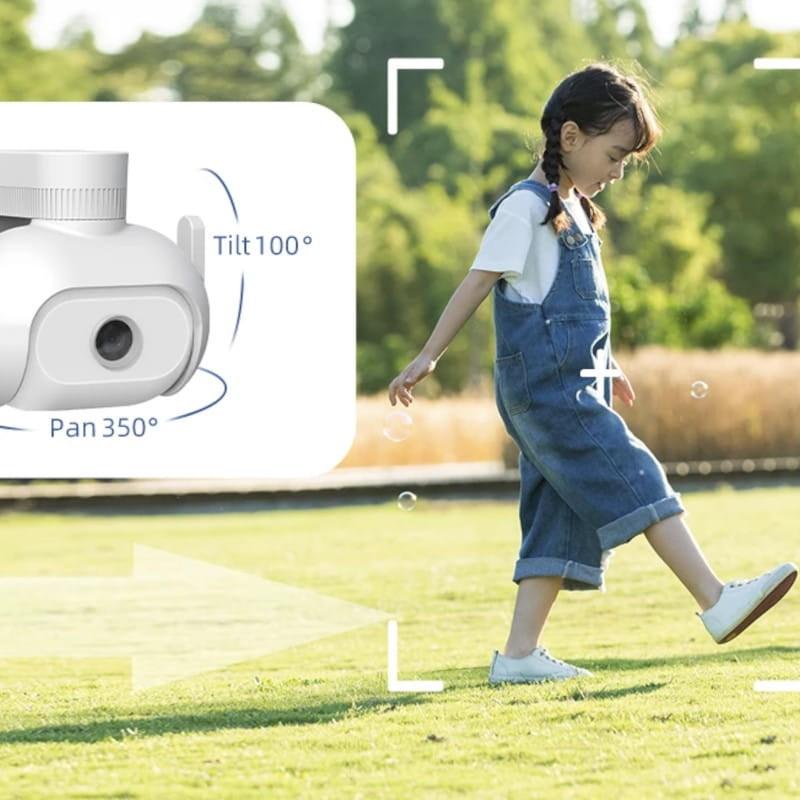 Cámara de Seguridad Imilab EC5 3MP Outdoor Wifi - giro