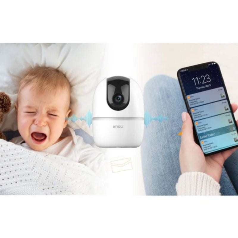 Control remoto de la Cámara de seguridad IMOU A1 3MP Blanco