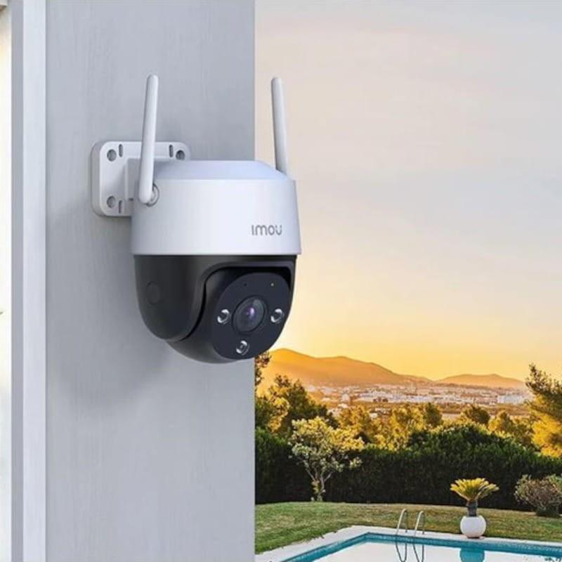 Potente Imou Cruiser SE+ 3Mpx 2560x1440px Visión Nocturna a color PIR Micrófono WiFi Blanco - Cámara de seguridad IP