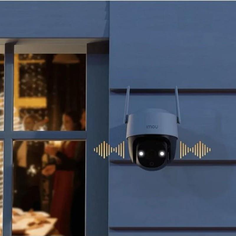 Visión de Imou Cruiser SE+ 3Mpx 2560x1440px Visión Nocturna a color PIR Micrófono WiFi Blanco - Cámara de seguridad IP