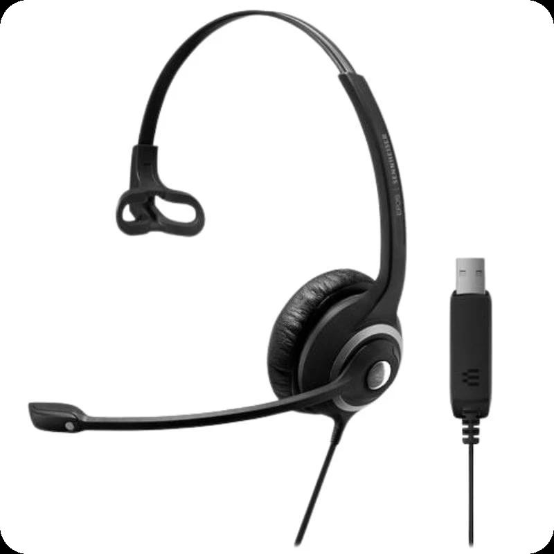 EPOS Impact SC 230 Monaural Easy Disconnect Noir - Casque d'écoute avec microphone
