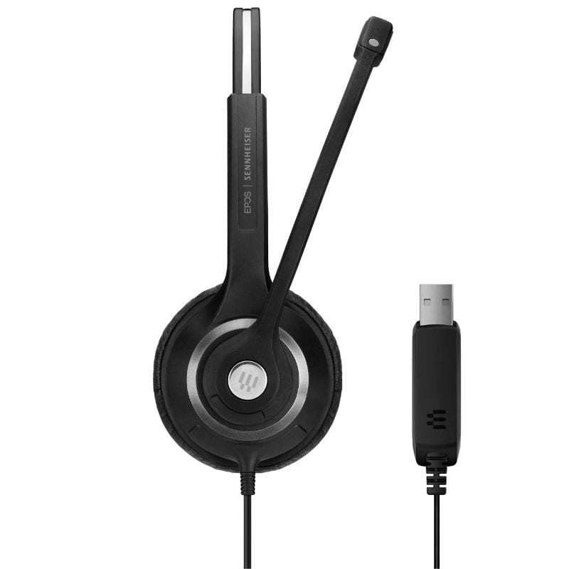 EPOS Impact SC 230 Monaural Easy Disconnect Black - Casque avec microphone image de profil
