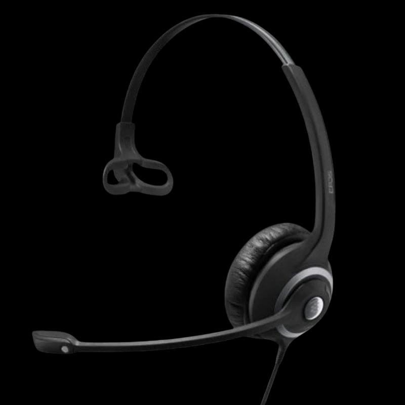 EPOS Impact SC 238 Monaural Easy Disconnect Noir - Casque d'écoute avec microphone