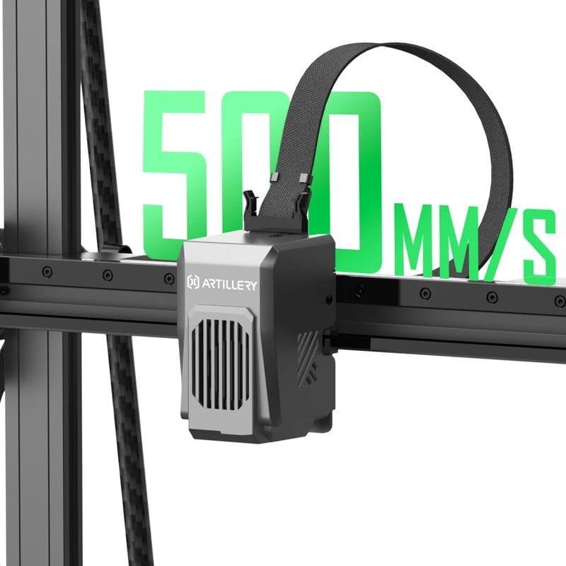 Vitesse de Imprimante 3D Artillery Sidewinder X4 Plus S1 Noir - Imprimante FDM