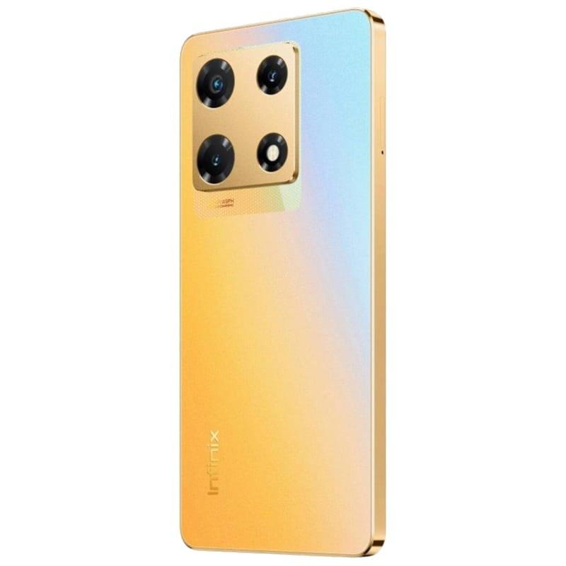 Vista trasera lado derecho de Infinix Note 30 Pro 8GB/256GB Dorado - Teléfono Móvil
