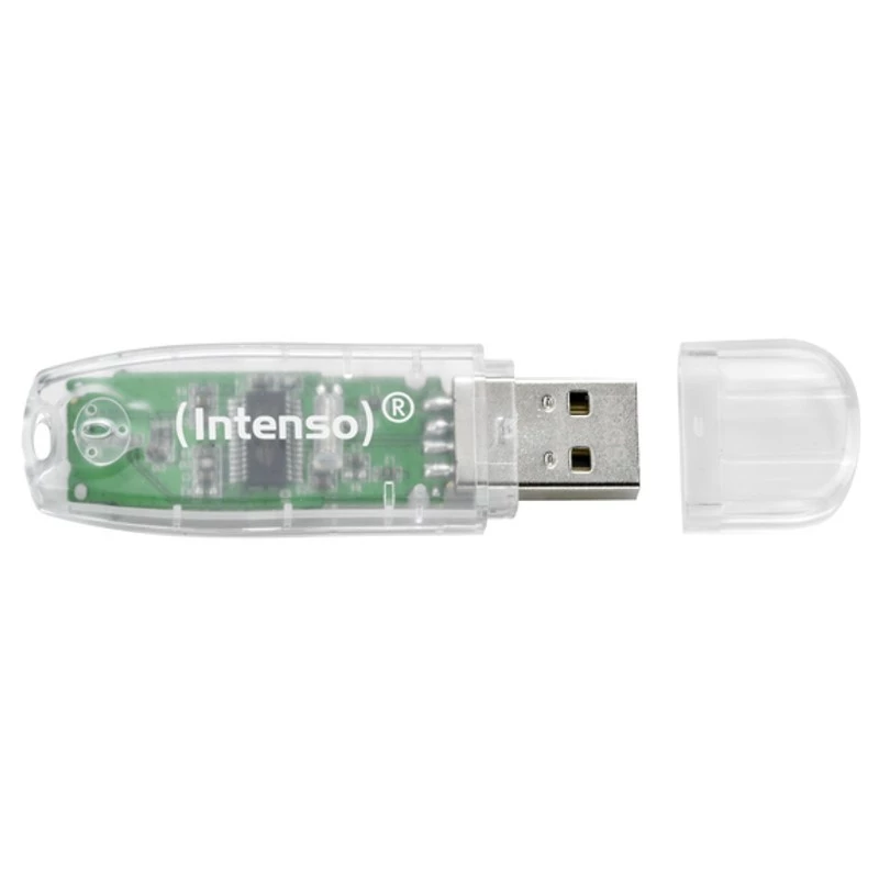 Intenso Rainbow Line 32 GB USB 2.0 Transparente