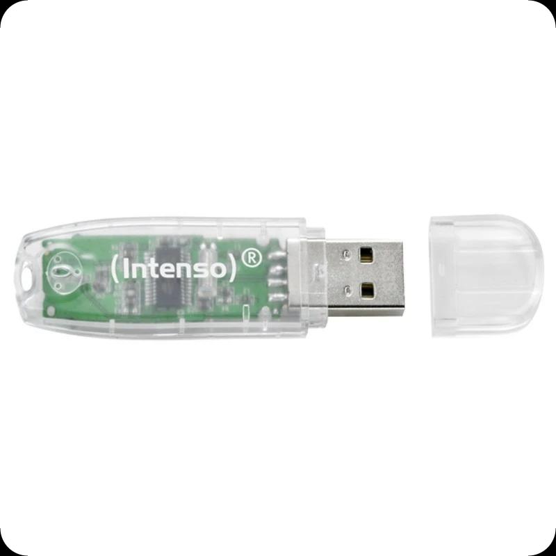 Intenso Rainbow Line 32 GB USB 2.0 Transparente