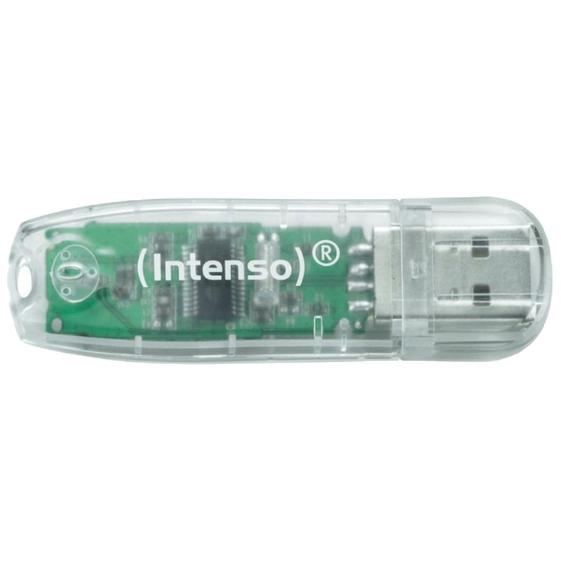 Intenso Rainbow Line 32 GB USB 2.0 Transparente