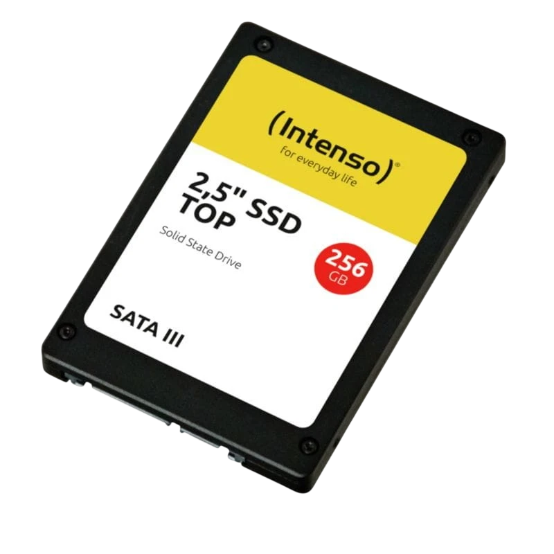 Intenso Top 256 GB SATA III 2,5 pulgadas 3D NAND Negro / Blanco - Disco SSD