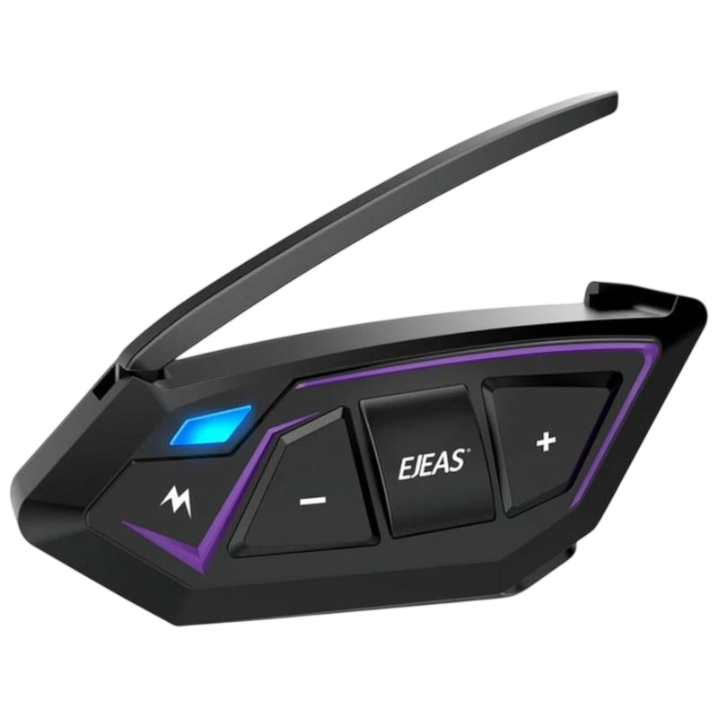 EJEAS MS8 Mesh Conversação simultânea de 8 condutores - Intercomunicador para moto