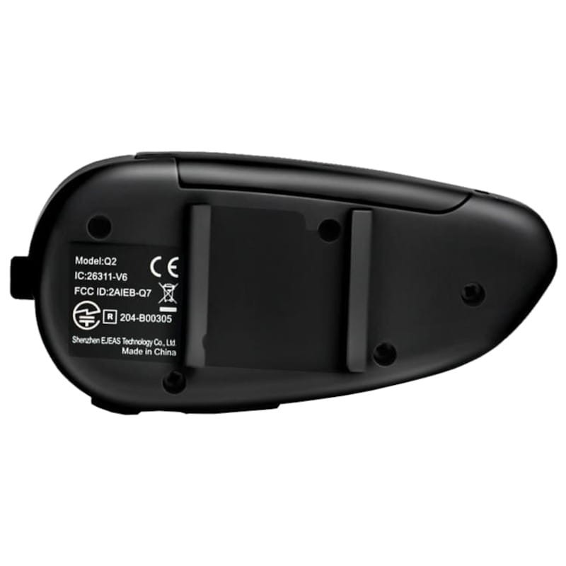 Interphone pour moto EJEAS Q2 sans fil Bluetooth 5.1 - Arrière