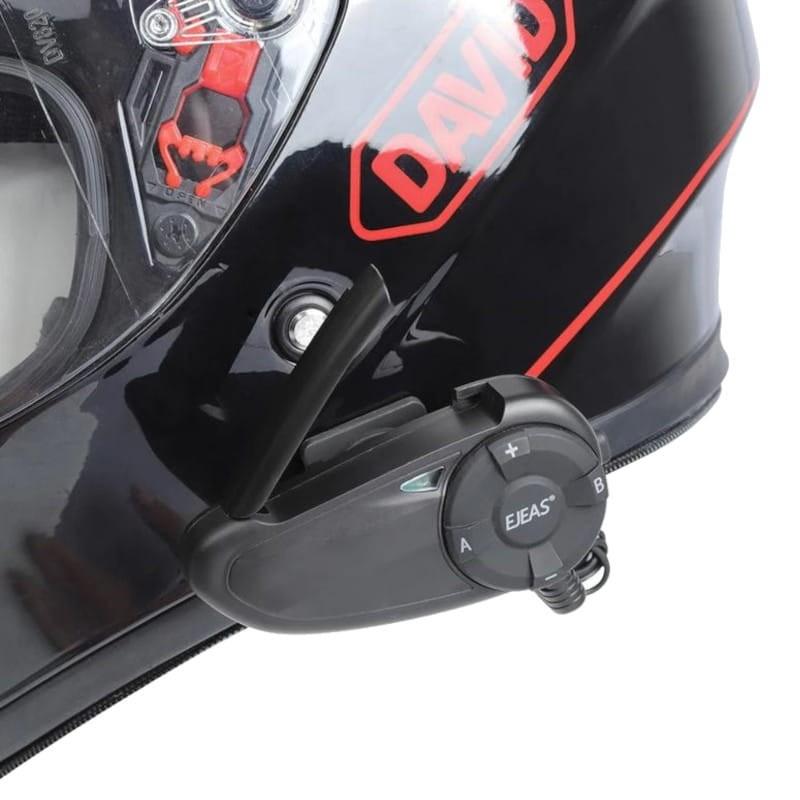 Intercomunicador para motocicleta EJEAS Q7 sem fio Bluetooth 5.1 IP65 - Adaptável