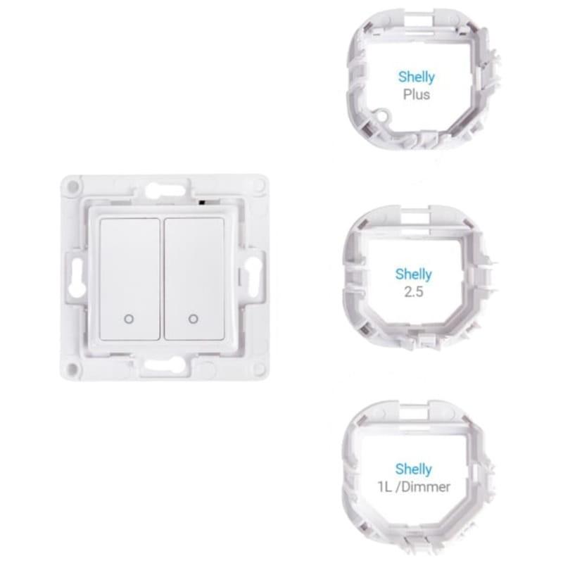 Compatibilité des interrupteurs blancs Shelly Wall Switch 2