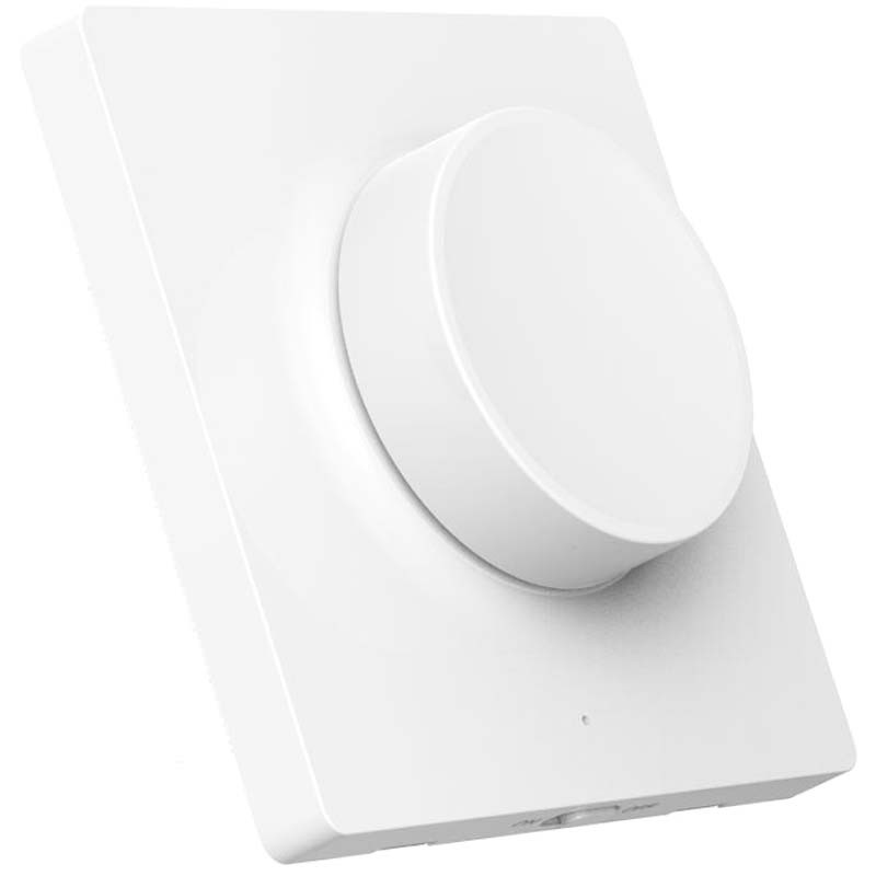 Interruptor Dimmer Yeelight Smart Wireless - Frontal e lado esquerdo
