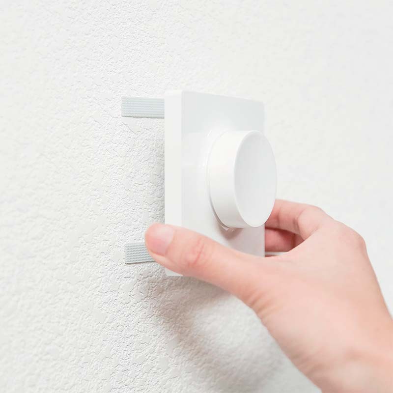 Interruptor Dimmer Yeelight Smart Wireless - Instalação de velcro