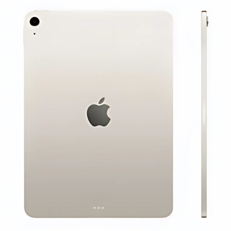 Apple iPad Air 2025 11 8Go/256Go WiFi Blanc (version internationale) - vue arrière