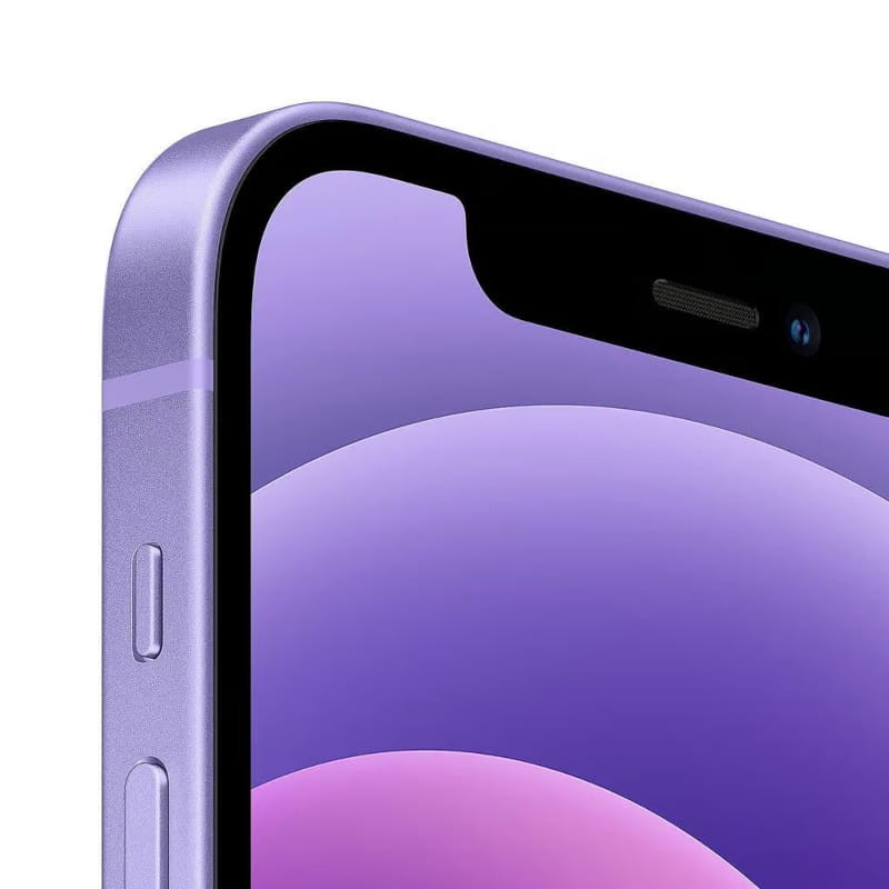 iPhone 12 256GB 5G Roxo Renovado - Excelente Estado Detalhe da vista frontal