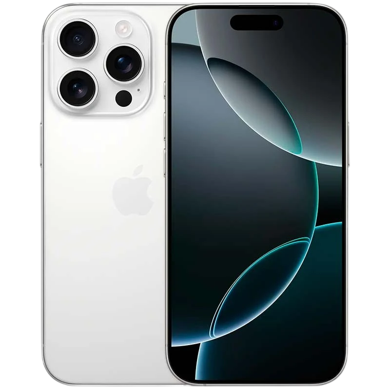 iPhone 16 Pro 5G 128 GB Titânio Branco Recondicionado - Estado Premium