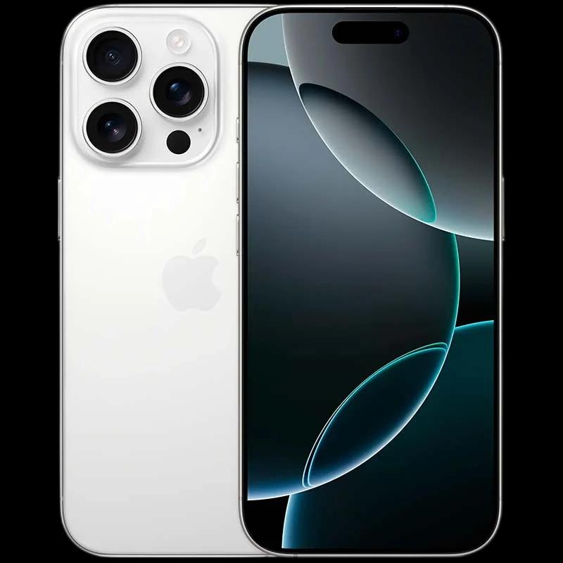 iPhone 16 Pro 5G 128GB Titanio Blanco Reacondicionado - Estado Premium