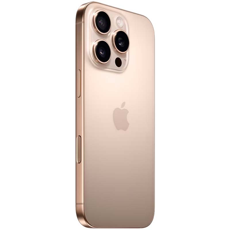 vista trasera del Teléfono móvil Apple iPhone 16 Pro 5G 128GB Desierto