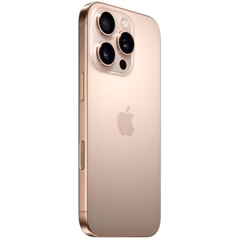 vista trasera del Teléfono móvil Apple iPhone 16 Pro 5G 128GB Desierto