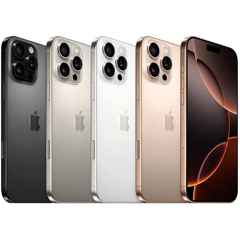 tamanho do Telefone móvel Apple iPhone 16 Pro Max 5G 256GB Natural