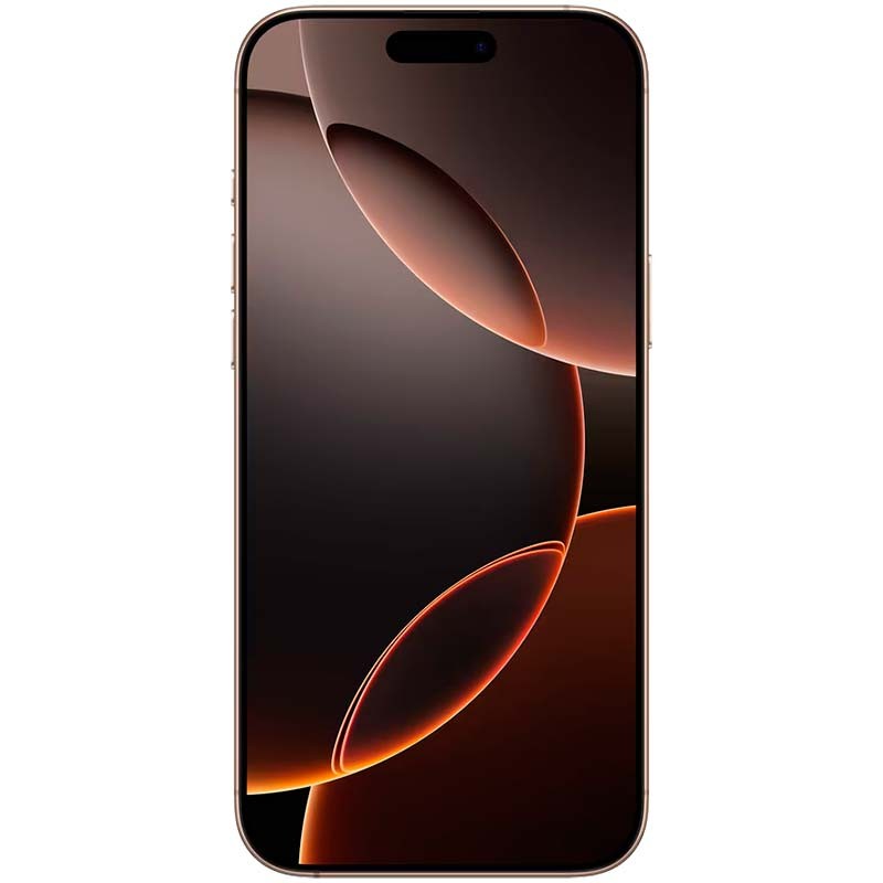 vista frontal del Teléfono móvil Apple iPhone 16 Pro Max 5G 256GB Desierto