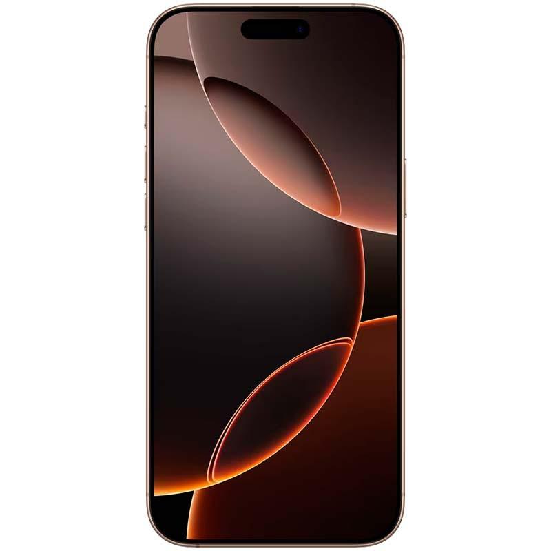 vista frontal del Teléfono móvil Apple iPhone 16 Pro Max 5G 256GB Desierto