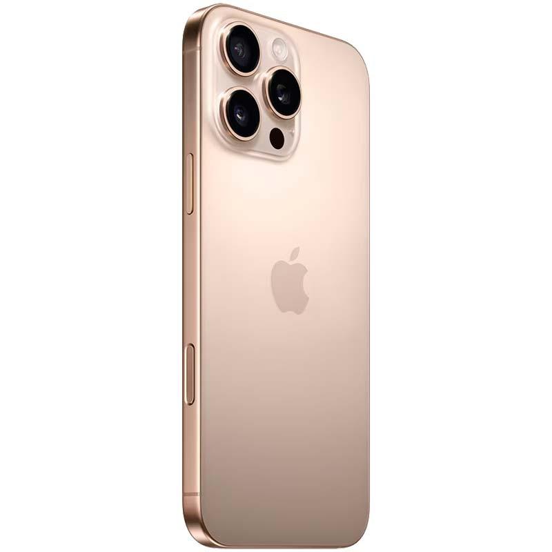 vista trasera del Teléfono móvil Apple iPhone 16 Pro Max 5G 256GB Desierto
