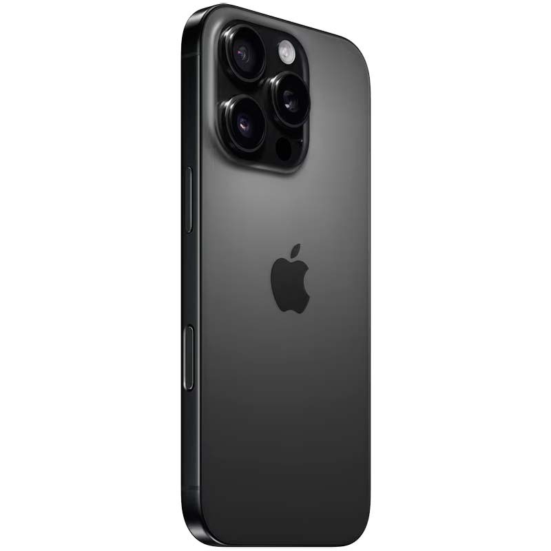 vista trasera del Teléfono móvil Apple iPhone 16 Pro 5G 128GB Negro