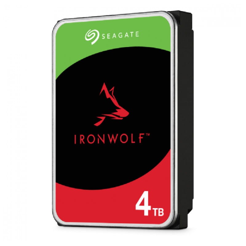 Seagate IronWolf ST4000VN006 - 4 TB - Side Hard Drive HDD