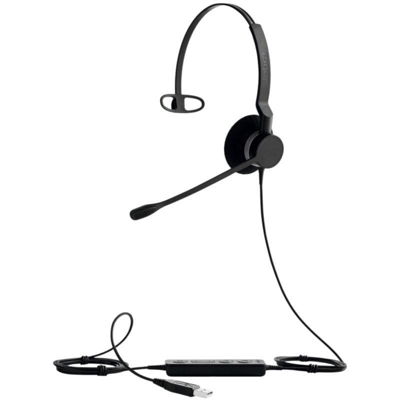 Casque Jabra Biz 2300 Microsoft Lync Mono avec connexion USB-A