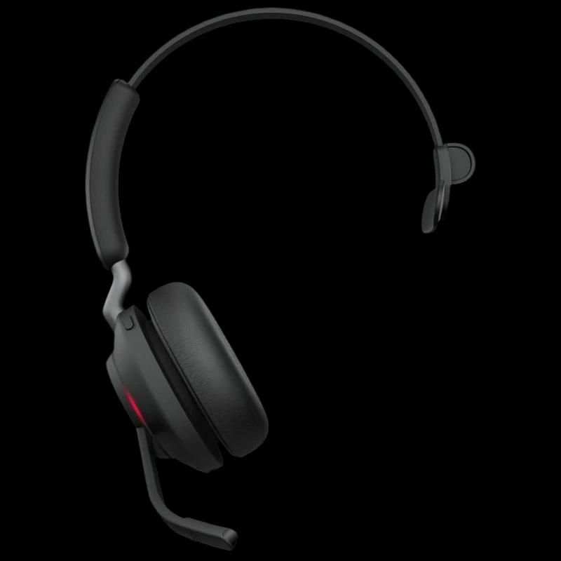 Jabra Evolve2 65 MS Mono Bluetooth Noir - Écouteurs sans fil