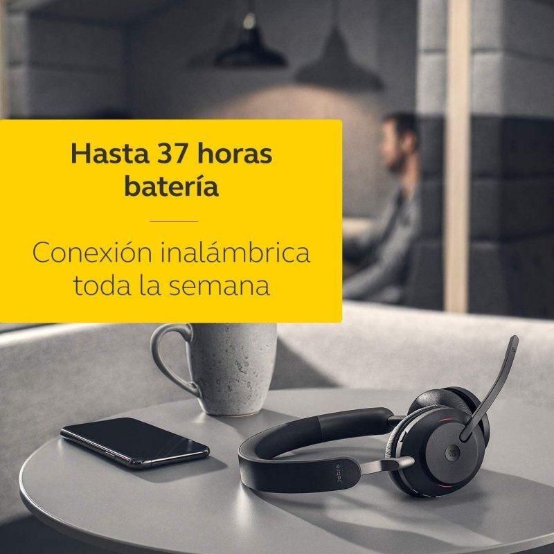 Potente Jabra Evolve2 40 SE MS Stereo USB-C Negro - Auriculares con cable