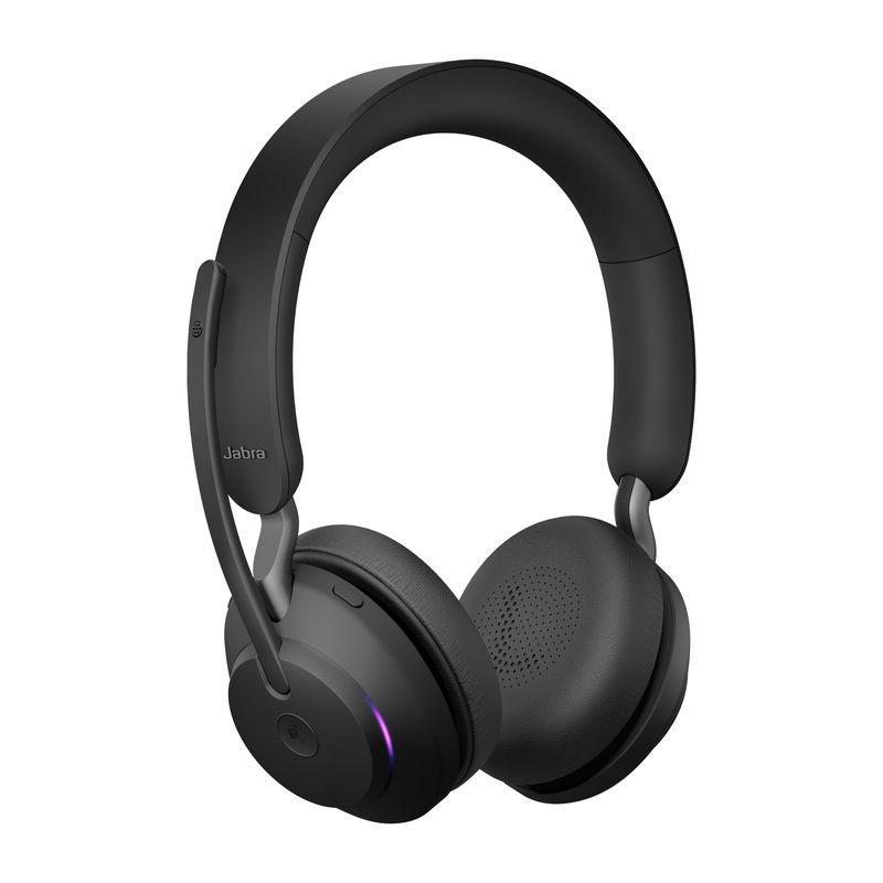 Adaptable Jabra Evolve2 65 MS Stereo Bluetooth Noir - Casque sans fil