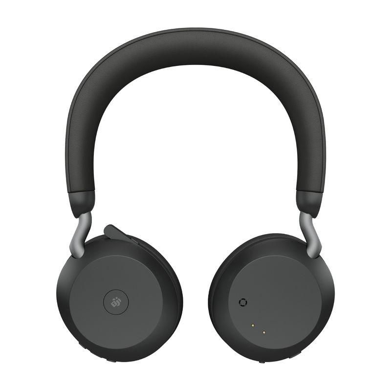 Adaptable Jabra Evolve2 75 Bluetooth Negro - Auriculares Inalámbrico
