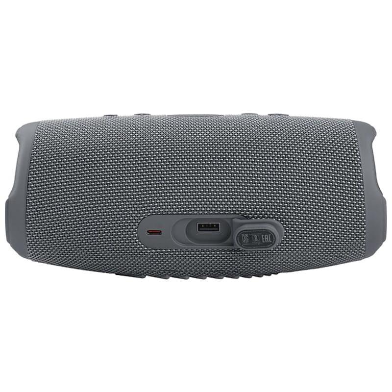 JBL Charge 5 Gris - Altavoz Bluetooth - Trasera