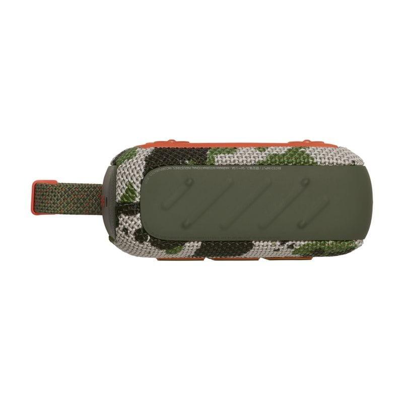 Desde abajo de JBL Go 4 4.2 W Camuflaje - Altavoz Bluetooth