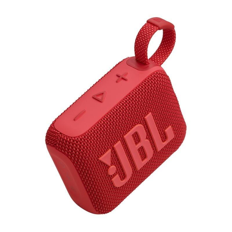 Desde abajo de JBL Go 4 4.2 W Rojo - Altavoz Bluetooth