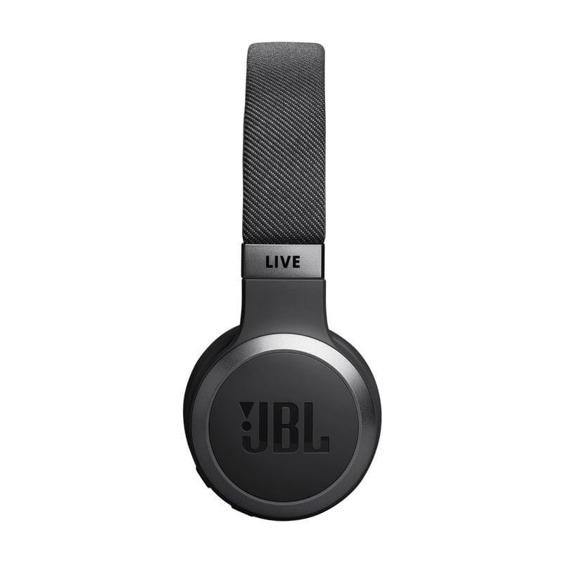Lateral izquierdo de JBL Live 670NC Bluetooth Negro - Auriculares Inalámbrico
