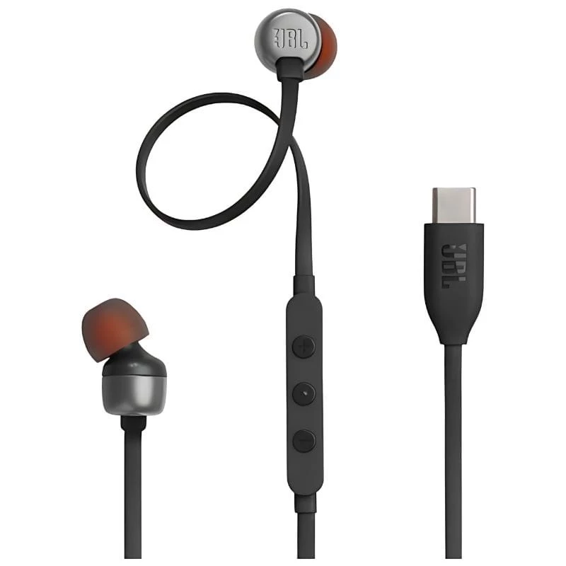 JBL Tune 310C USB-C Negro - Auriculares In-Ear